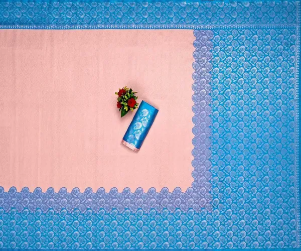 Blue_Woven_Banarasi_Jacquard_Saree_(Blue)